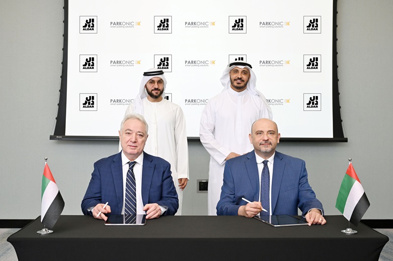 Aldar Estates and PARKONIC Launch Joint Venture to Deliver AI-Powered Smart Parking Solutions Across Abu Dhabi and Al Ain